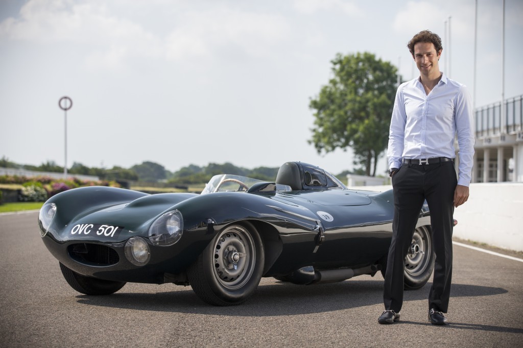 Bruno Senna driving at 2014 Goodwood Festival of Speed