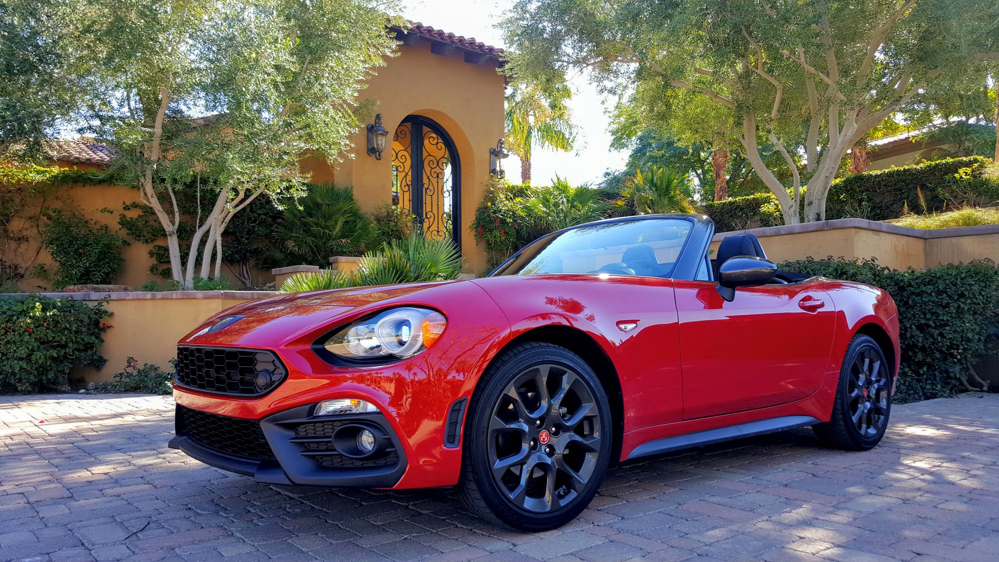 2017 Fiat 124 Spider Abarth Italy Comes to California