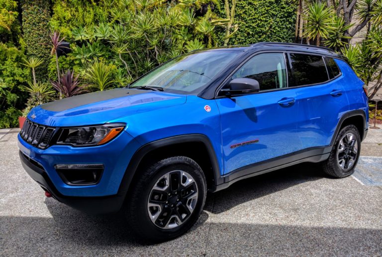 2017 Jeep Compass Trailhawk Blue