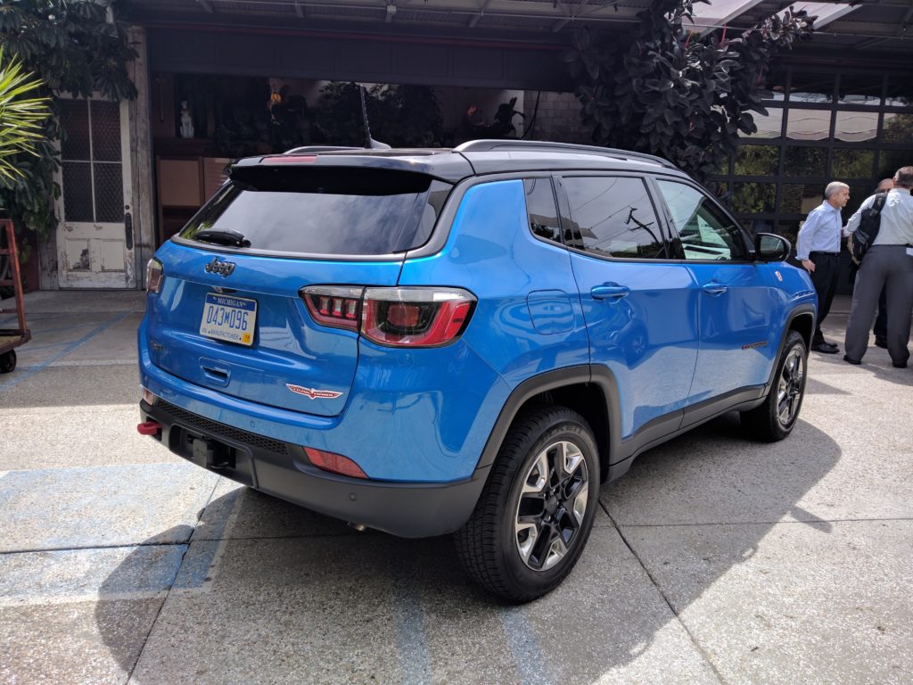 2017 Jeep Compass Trailhawk Blue